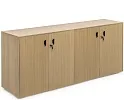 Офисный шкаф низкий широкий