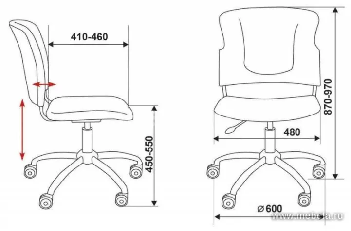 кресло CH-322SXN