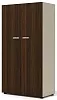 Офисный шкаф средний с глухими фасадами