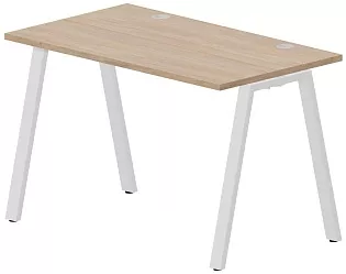 Стол рабочий на металлокаркасе (А-опоры / 2 громмета)