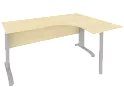 Стол эргономичный на металлокаркасе (правый)
