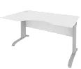 Стол эргономичный на металлокаркасе (левый)