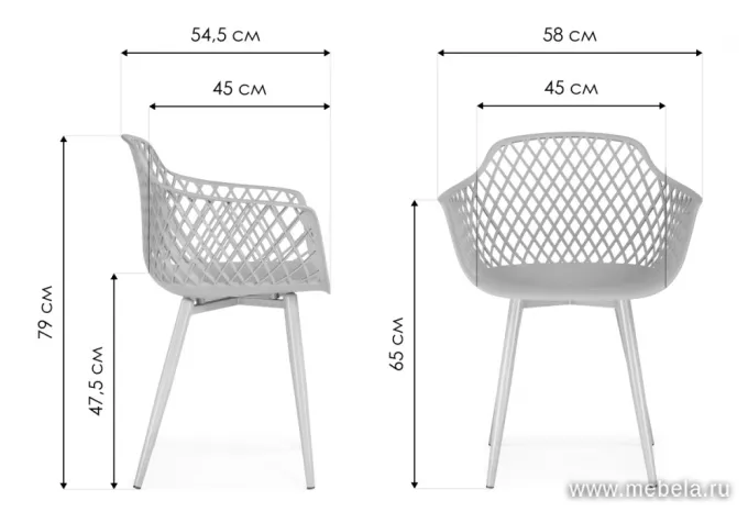 Обеденный стул Rikon Black