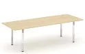 Стол переговорный на металлокаркасе на П-образных опорах