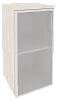 Офисный шкаф низкий узкий лев./прав. (1 низкий фасад стекло в раме)