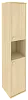 Офисный шкаф высокий узкий полузакрытый(Л/Пр)