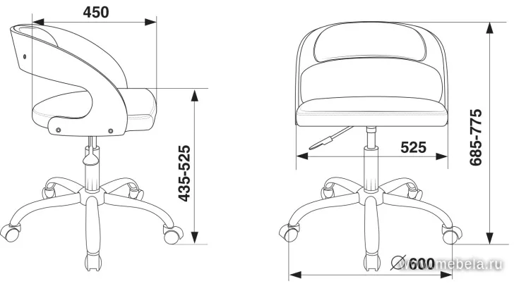 кресло CH-370SL