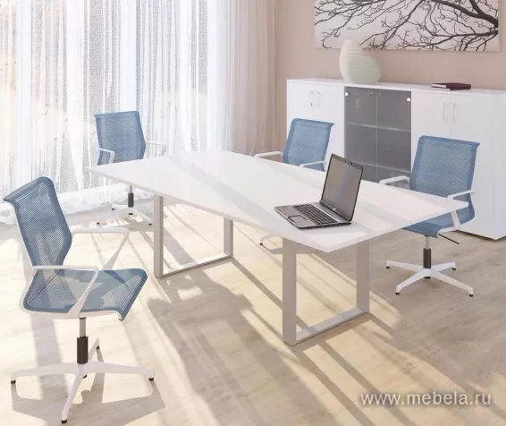 столы Виртус Белый