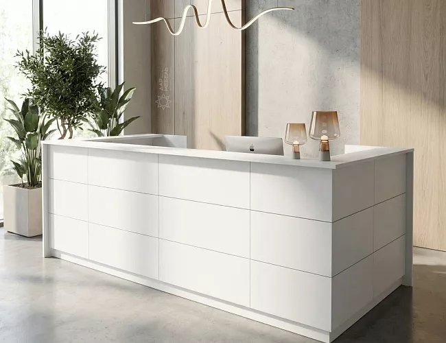 фото ресепшн Steel White №3