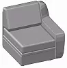 2-х местная секция с левым подлокотником