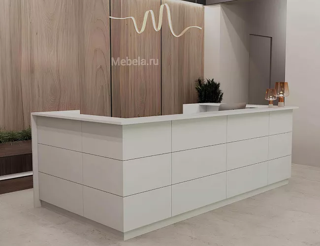 фото ресепшн Steel White