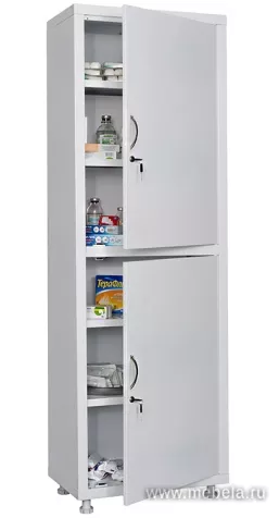 Шкаф медицинский HILFE МД 1 1760/SS