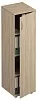 Офисный шкаф для документов узкий закрытый