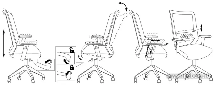 кресло MC-W611NL
