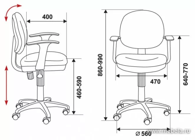 кресло CH-356AXSN