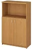 Офисный шкаф низкий полузакрытый