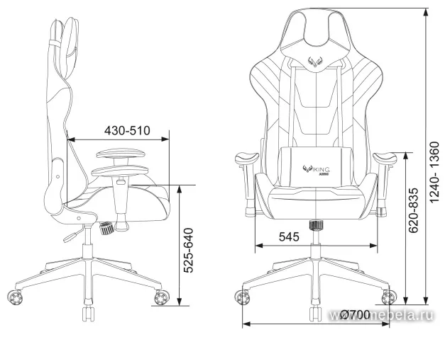 кресло Viking-4 Aero
