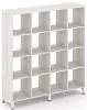 Каркас стеллажа 4 яруса (без вставок и задних стенок)