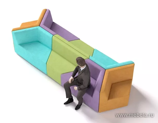 Офисный диван Оригами