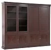Офисный шкаф комб.+4дер.дв L284 