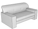 Диван двухместный