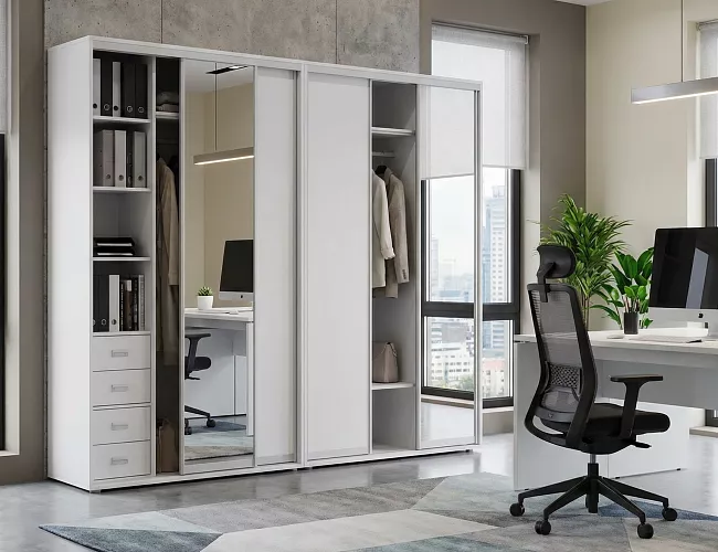 фото Шкафы-Купе Maris White