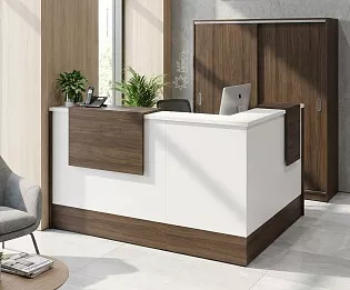 фото стойка ресепшн Стайл Вяз  №2