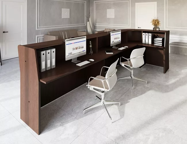 фото ресепшн Эдем Венге №3