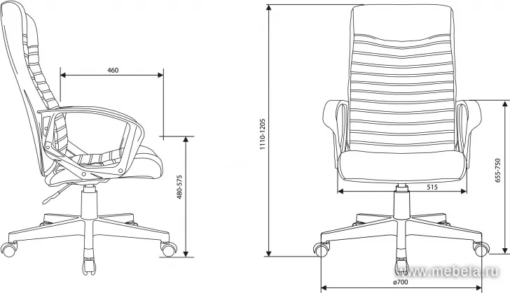 кресло CH-480LT