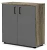 Офисный шкаф для документов низкий закрытый
