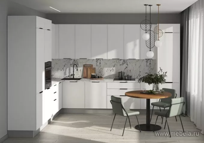 Кухня Бьянко МДФ
