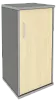 Офисный шкаф узкий низкий закрытый, Л/Пр.