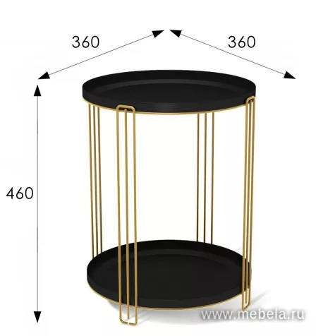 Столик Sht-ct31 Gold