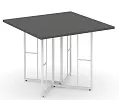 Стол переговорный квадратный, на металлокаркасе