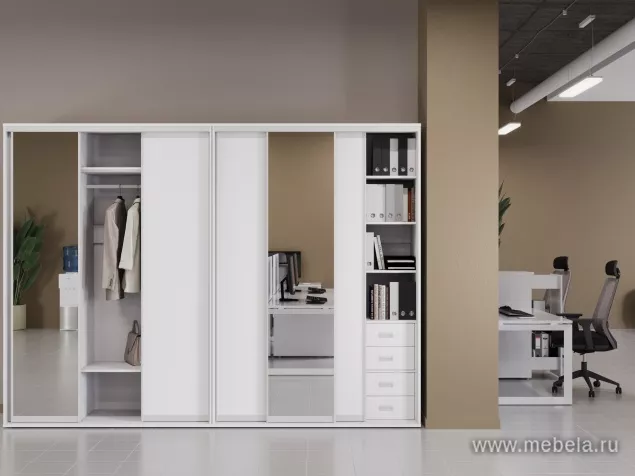 Шкафы-Купе Maris White
