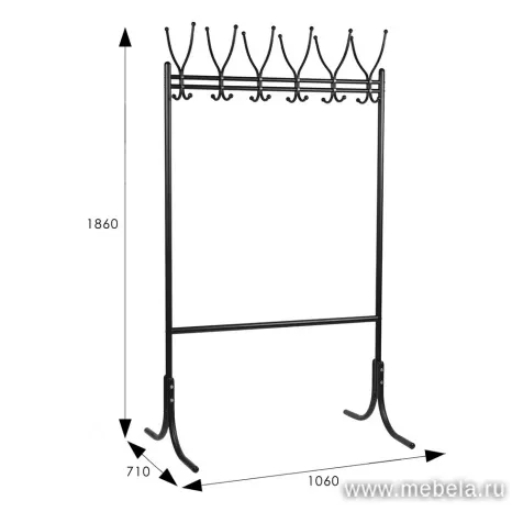 Вешалка общественная М 11