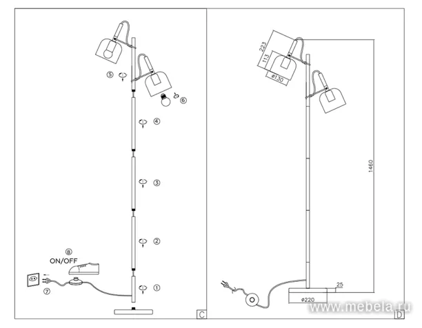 светильник TR97125