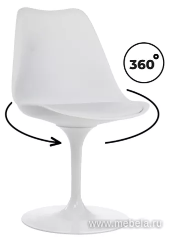 Обеденный стул Tulip White