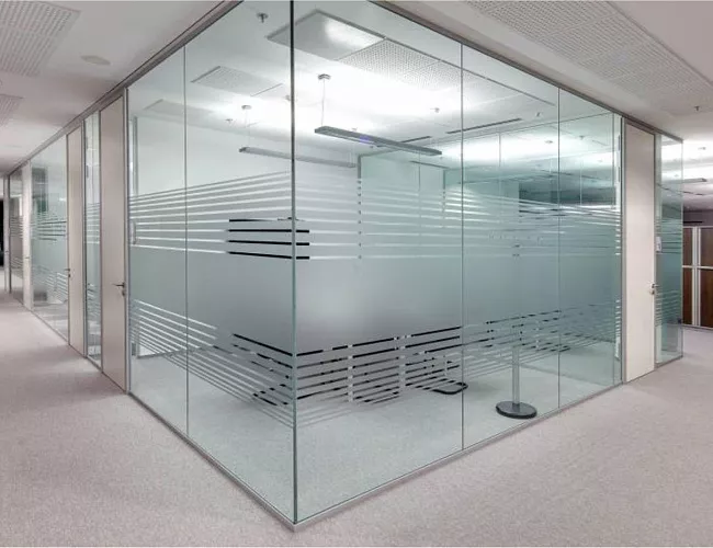 фото Стеклянные перегородки