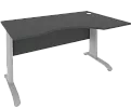 Стол эргономичный на металлокаркасе (правый)
