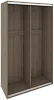 Высокий корпус шкафа-купе + трэк (2-х секционный)