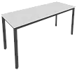 Стол письменный на П-образном металлокаркасе Slim