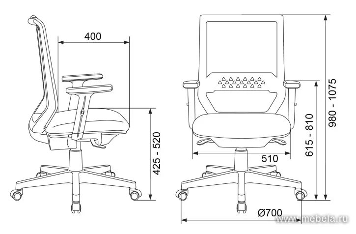 кресло MC-611N