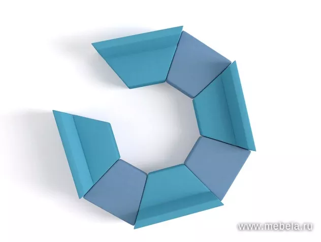 Офисный диван Оригами