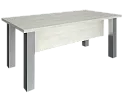 Стол для руководителя на металлокаркасе