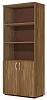 Офисный шкаф комбинированный открытый, высокий