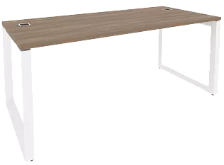 Стол руководителя на О-образном металлокаркасе