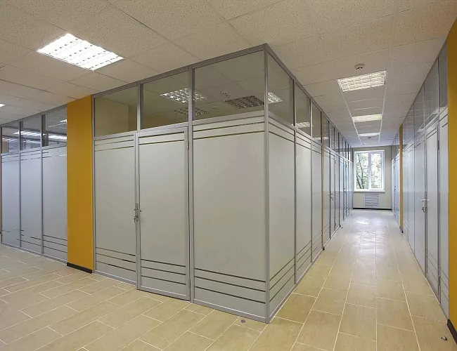 фото Стационарные перегородки №4