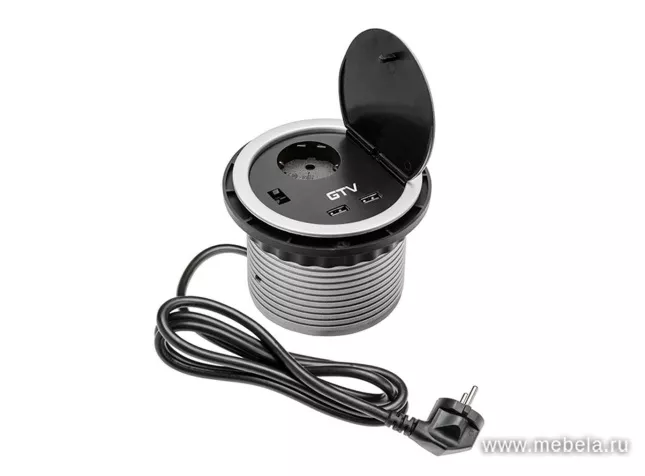 Розетка круглая Charger