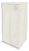 Офисный шкаф низкий узкий левый